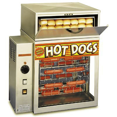 Deluxe Hot Dog Machine W/ Cart