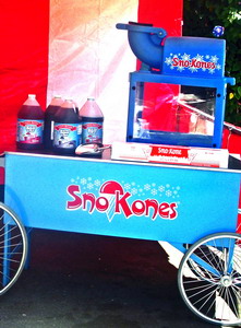 Sno-Kone Cart